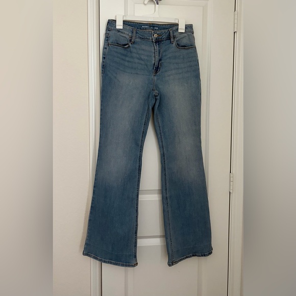 Old Navy Light Blue Flare Jeans - Picture 3 of 4